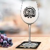 Coffret Verre à Vin Anniversaire 20 ans