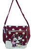 Sac besace Mickey Minnie Polka